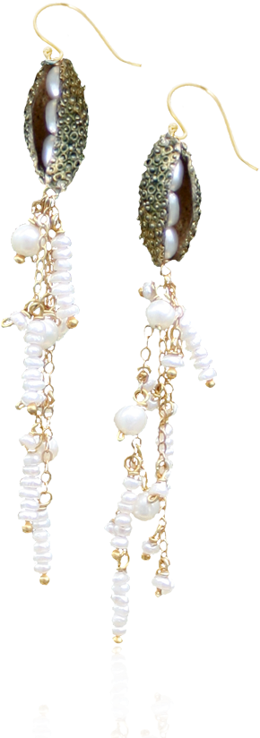 Urchin-ears - Earrings (900x900), Png Download