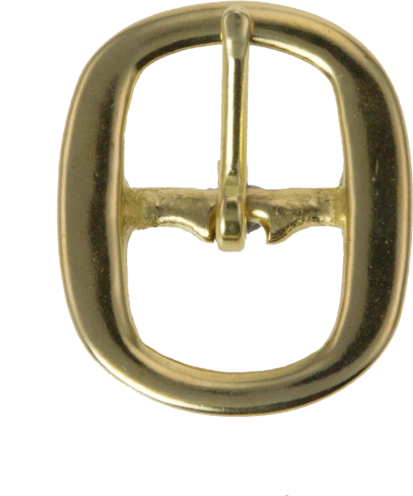 Standard Swage Headcollar Buckle, Brass - Brass (1181x1116), Png Download