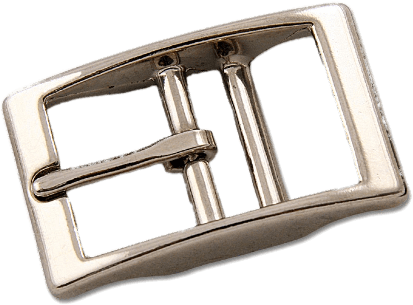 Double Bar Belt Buckle - Metal Tongue Buckles (850x850), Png Download