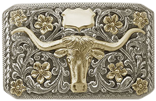 This Unique Trophy Buckle Features A Classic Noah Beery - Wallet (498x355), Png Download