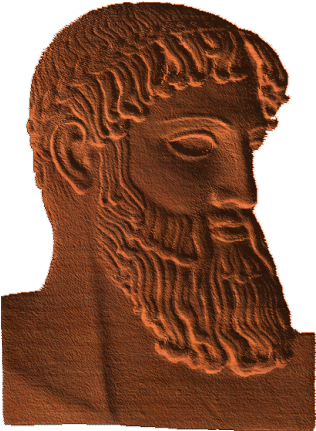 Greek Bust - Ab - - Bust (430x430), Png Download