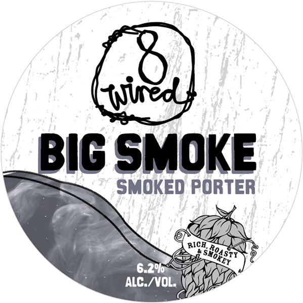 Bigsmoke Tapbadge Cropped Web - 8 Wired Cucumber Hippy (639x636), Png Download