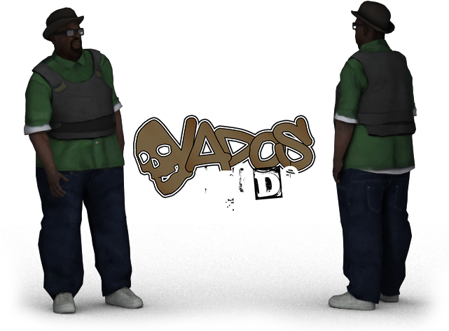 О Файле - Big Smoke Id Skin (640x480), Png Download