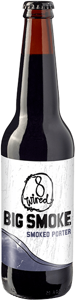 8 Wired Brewing Craft Beer 500ml Big Smoke - 8 Wired Tall Poppy (586x586), Png Download