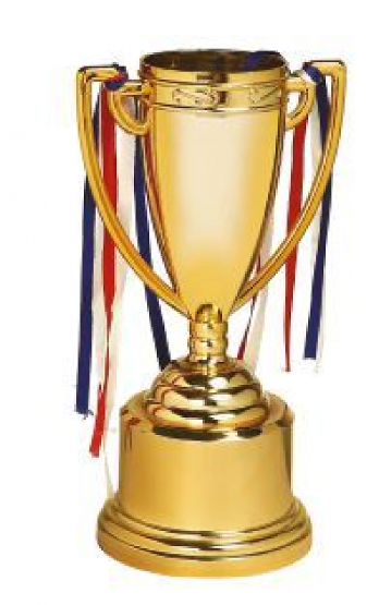 Sew Q26 Xs Gold - Trophy (500x554), Png Download