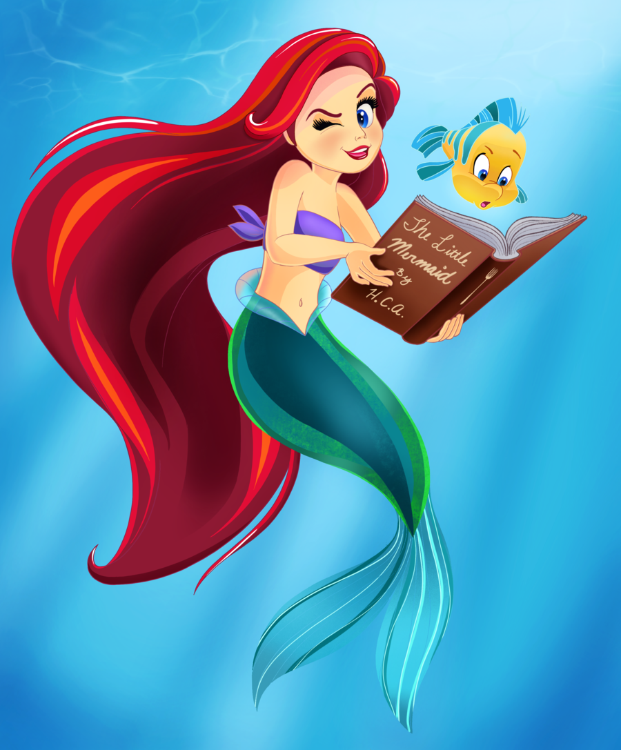 Mermaid - Drawing (900x1087), Png Download