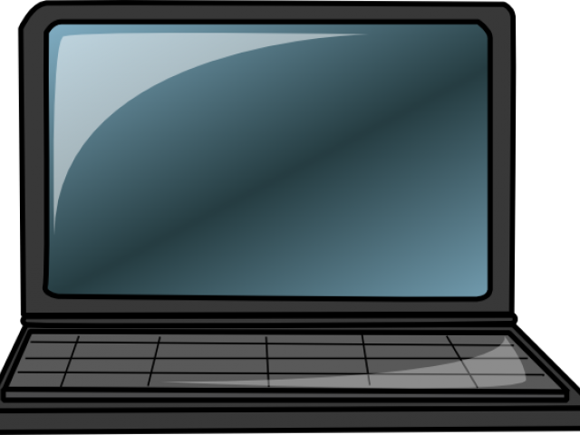 Laptop Computer Clipart - Laptop Clip Art (640x480), Png Download