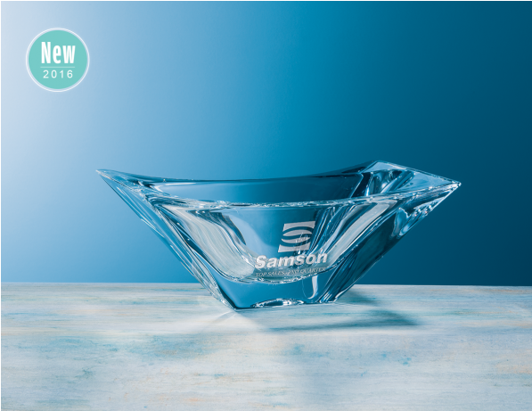 Reflection Bowl - Anedesigns Rectangular Crystal Custom Engraved Image (736x460), Png Download