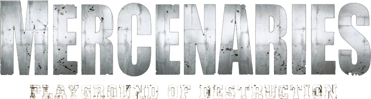 Playground Of Destruction - Mercenaries Playground Of Destruction Logo (1200x320), Png Download