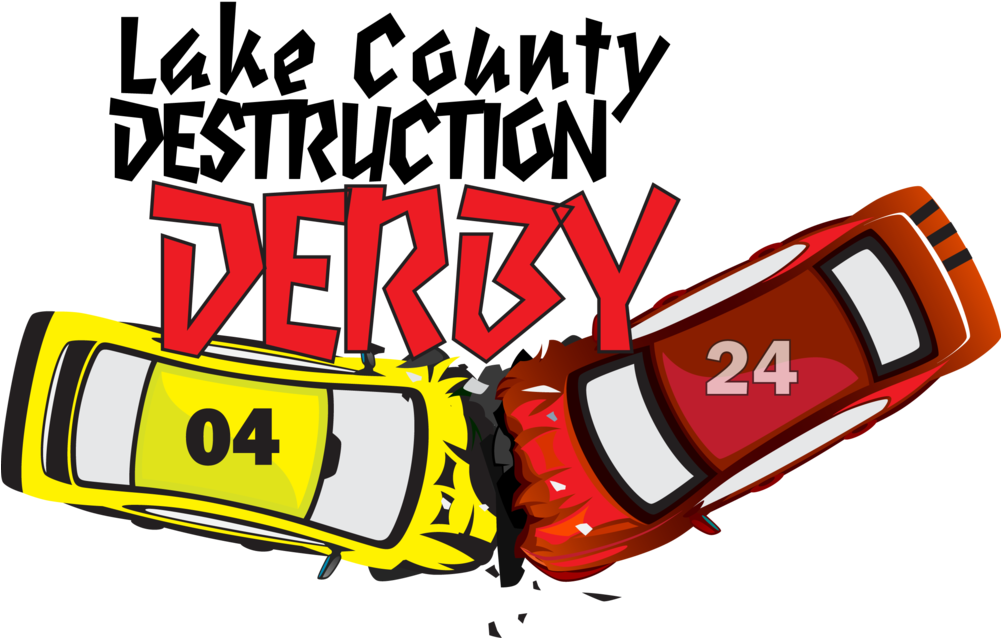 Derby Logo 2 - Destruction Derby (1000x644), Png Download