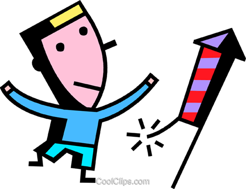 Fuegos Artificiales Y Petardos Libres De Derechos Ilustraciones - Hebrew Language (480x368), Png Download