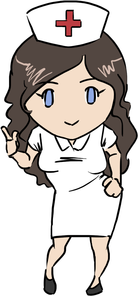Nurse - Clip Art Nurse (813x1274), Png Download