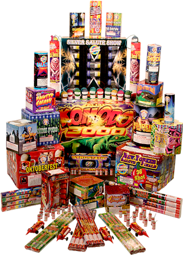 Fuegos Artificiales - Fireworks (500x500), Png Download