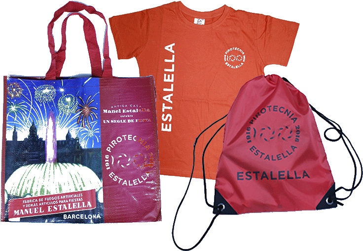 Petardos Y Fuegos Artificiales Estalella - Tote Bag (858x516), Png Download