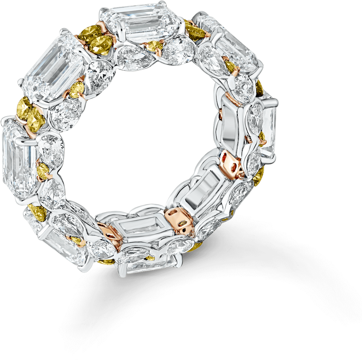 Ring 11011600 Pirouette Yellow 2 - Ring (3000x3000), Png Download