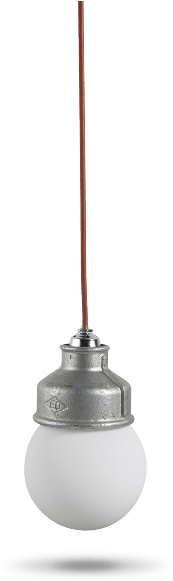 Heavy Metal E27 Pendant Light - Reflection (750x1000), Png Download