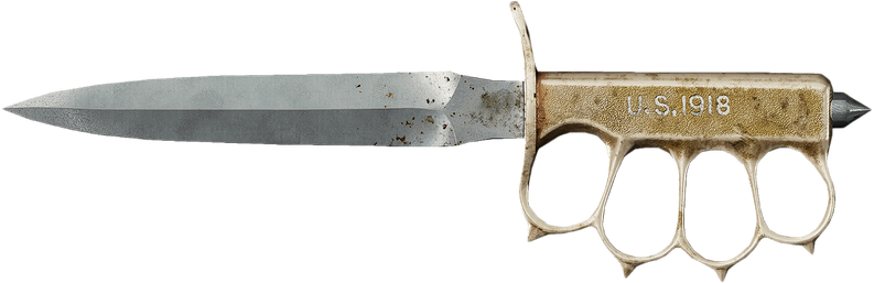 Battlefield 1 Compact Trench Knife - Battlefield 1 Trench Knife (1024x256), Png Download