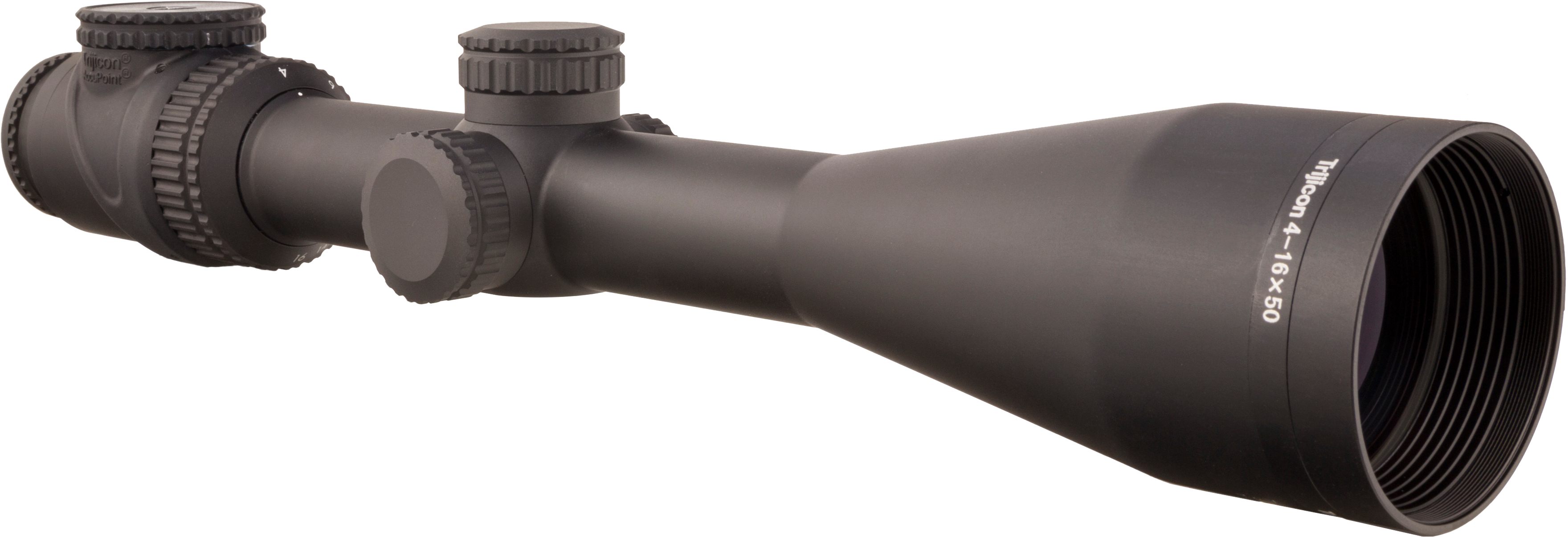 Trijicon 200133 Accupoint 4 16x 50mm Obj - Reticle (3657x1386), Png Download