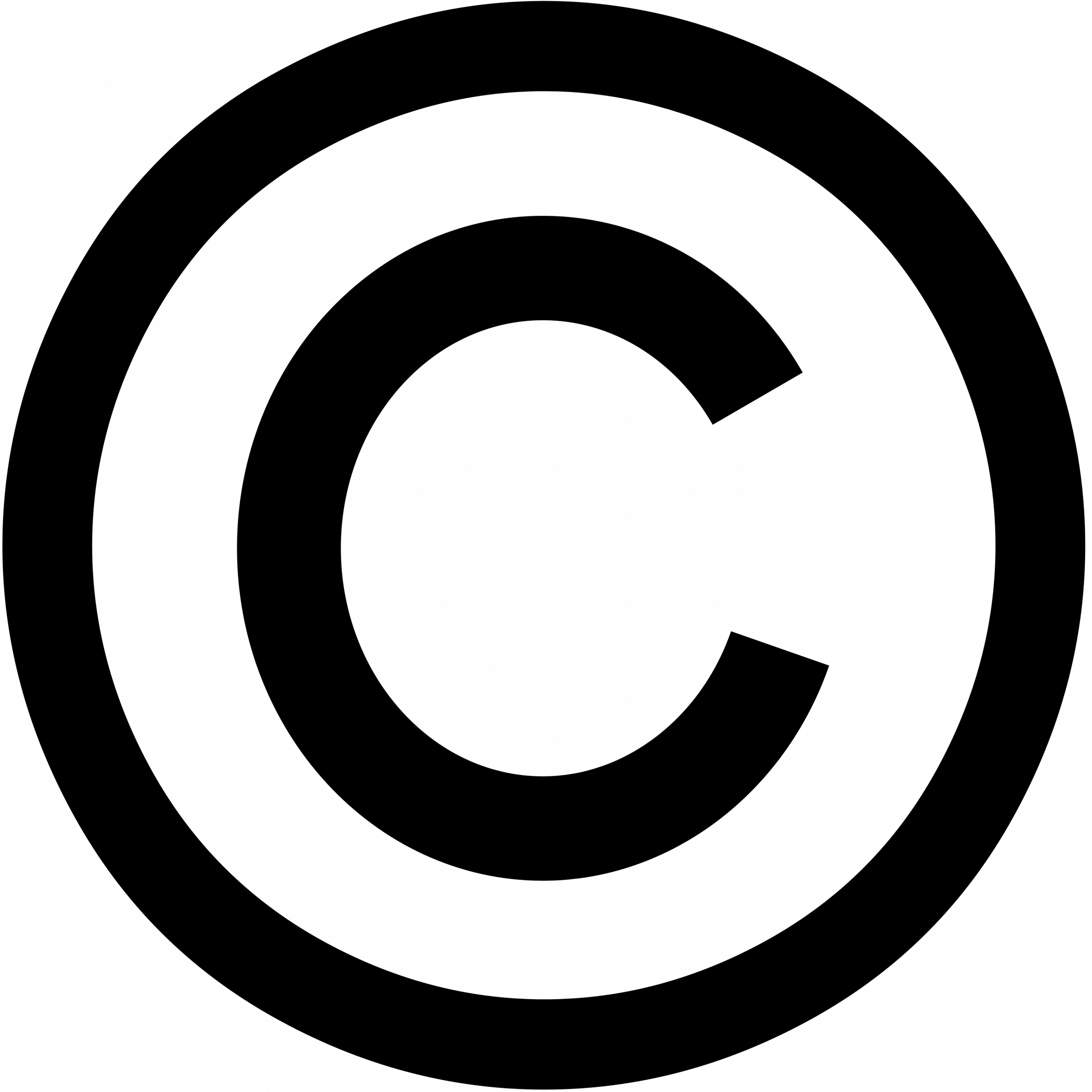 Copyright - Logo Copyright Png (2832x2832), Png Download