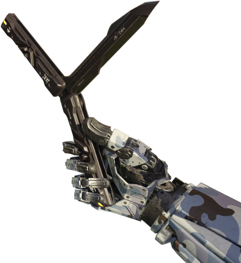 Butterfly Knife Call Of - Balisong Black Ops 3 (810x880), Png Download