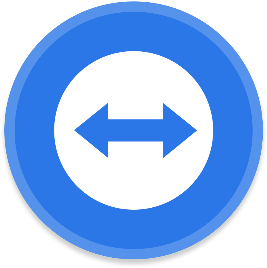 Teamviewer Icon - Facebook Messenger Round Icon (1024x1024), Png Download