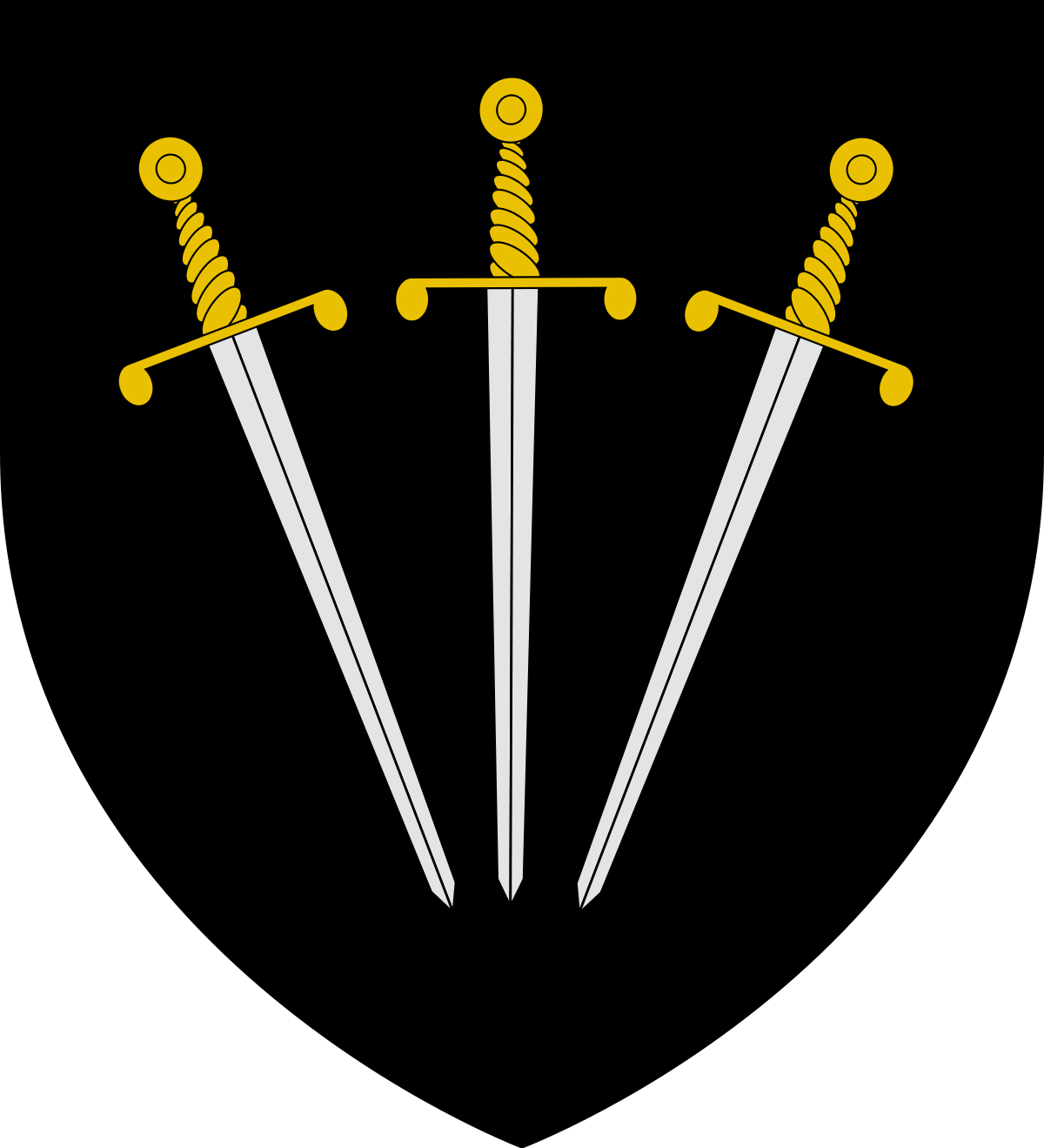 Earl Of Winchester Coat Of Arms (1200x1319), Png Download