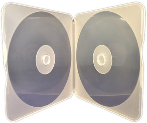 Cd / Dvd Clam Shell / Mailer Cases - Circle (500x500), Png Download