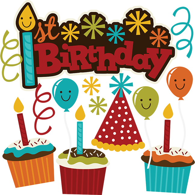 1st Birthday Svg Scrapbook Collection Birthday Svg - Happy 1st Birthday Boy Transparent (648x649), Png Download