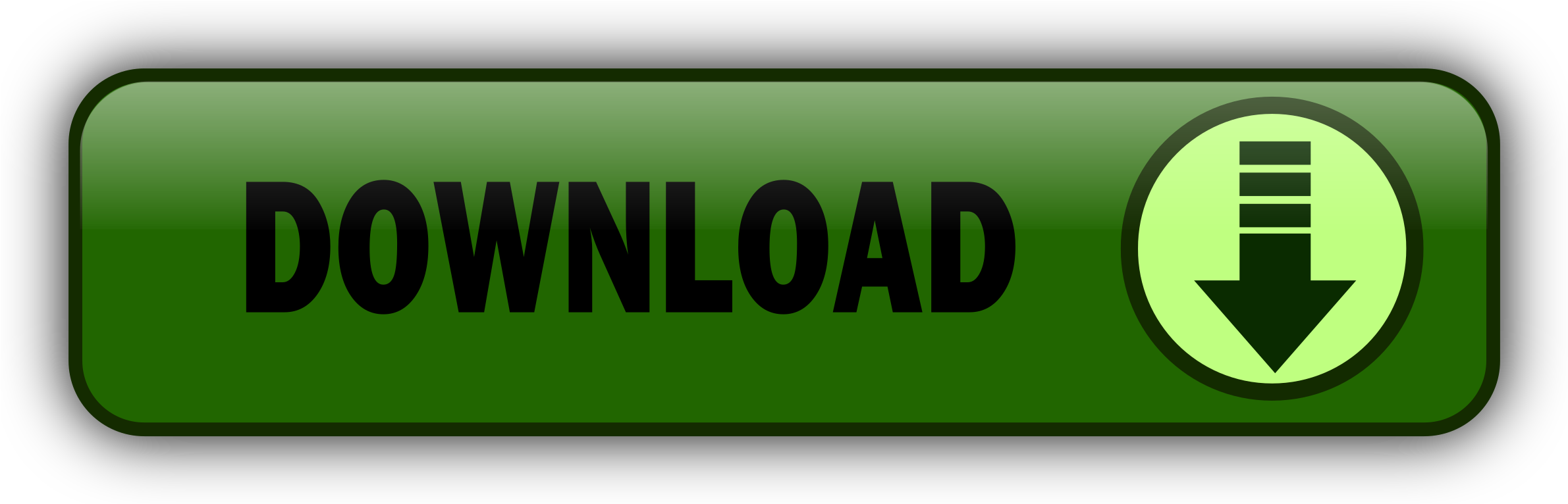 This Free Icons Png Design Of Green Download Button (2400x785), Png Download