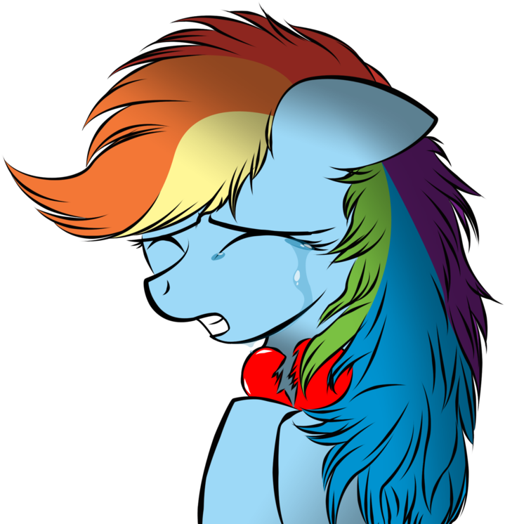 V D K, Crying, Eyes Closed, Female, Floppy Ears, Heartbreak, - My Little Pony Broken Heart (1280x877), Png Download