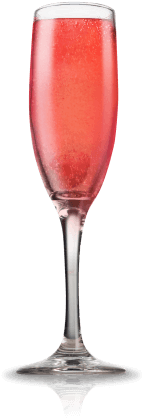 Raspberry Champagne - Raspberry Champagne Drink (300x540), Png Download