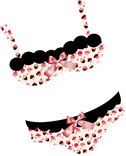Lingerie Vetorizada - Desenho De Lingerie Em Png (516x640), Png Download