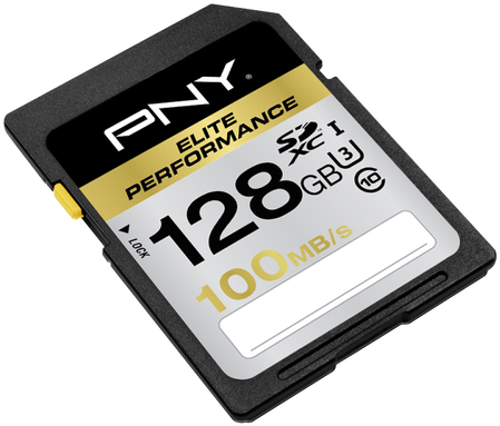 Pny 128 Gb Sdxc 128gb Sdxc Uhs-i Class 10 Memory Card (498x498), Png Download