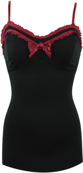 Valentine Cami Png - Little Black Dress (510x842), Png Download