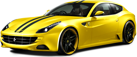 Imagens Png De Carros De Luxo - Ferrari (580x244), Png Download