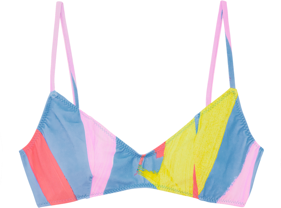 Araks Elsa Bikini Top Celeste Brush (1024x1024), Png Download