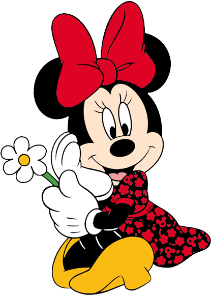 Disney Drawing Minnie Mouse - Imagen De Minnie Mouse (450x606), Png Download