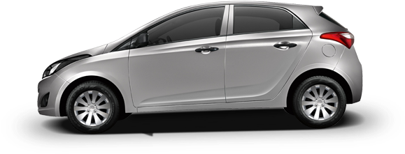 2012 Hb20 R5s 1350648005432 - Carro Vista Lateral Png (640x289), Png Download
