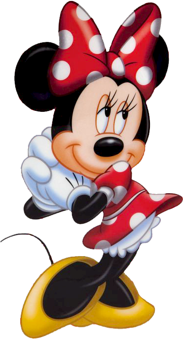 Baby Minnie Mouse Clipart - Imagens Com Fundo Transparente (383x709), Png Download