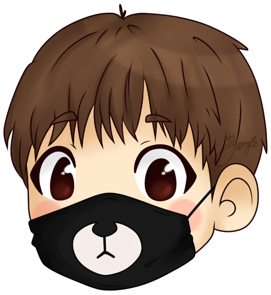 Bts] Kim Taehyung - Taehyung Chibi Png (564x609), Png Download