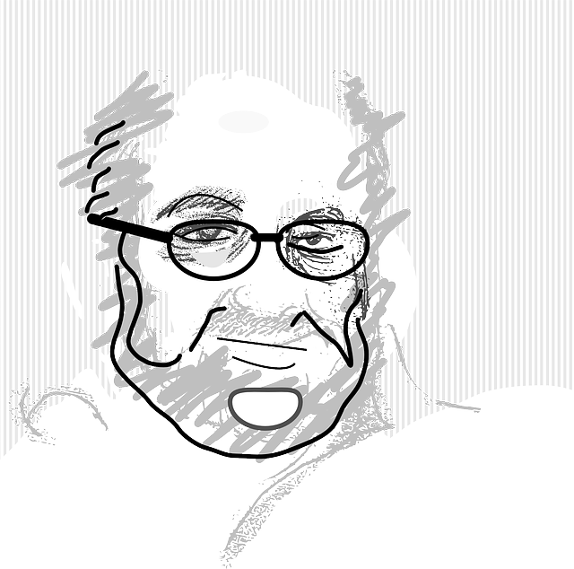 Bearded Man, People, Spectacles, Bearded - Clip Art (640x634), Png Download