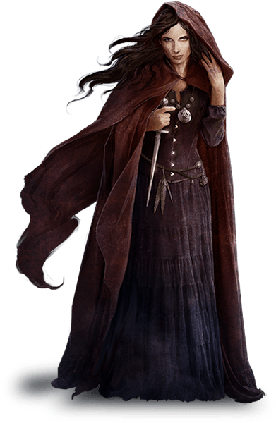 Image Result For Fantasy Traveler Woman Yahoo Images, - Folklore: The Affliction Board Game (475x651), Png Download