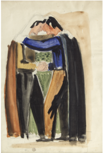 Gio Ponti - Painting (300x300), Png Download