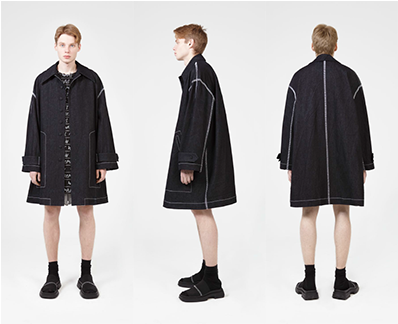 Tigran Avetisyan Launches Autumn-winter Collection - Overcoat (551x323), Png Download