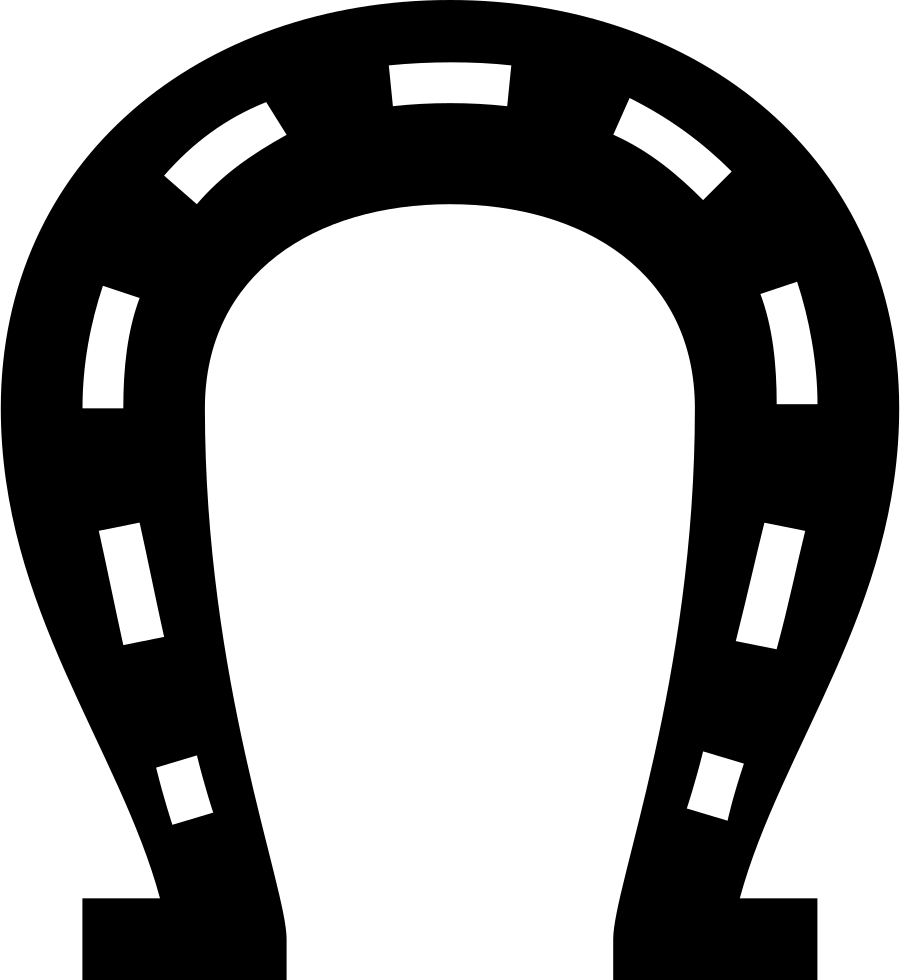 Vector Royalty Free Stock Free Horseshoe Clipart - Horse Shoe Png (900x980), Png Download