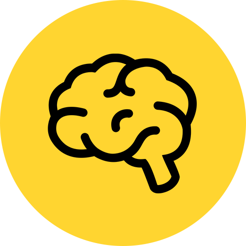 Brain-icon - Brain Buddy Book Boss (500x500), Png Download