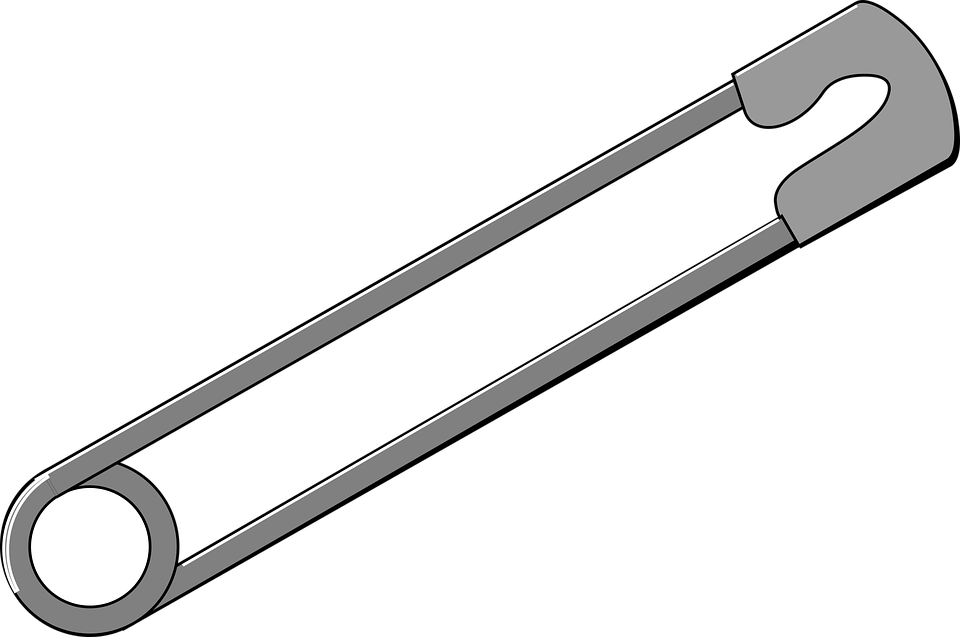 Immigrant Safety Pin's Png Image - Safety Pin Png (960x637), Png Download