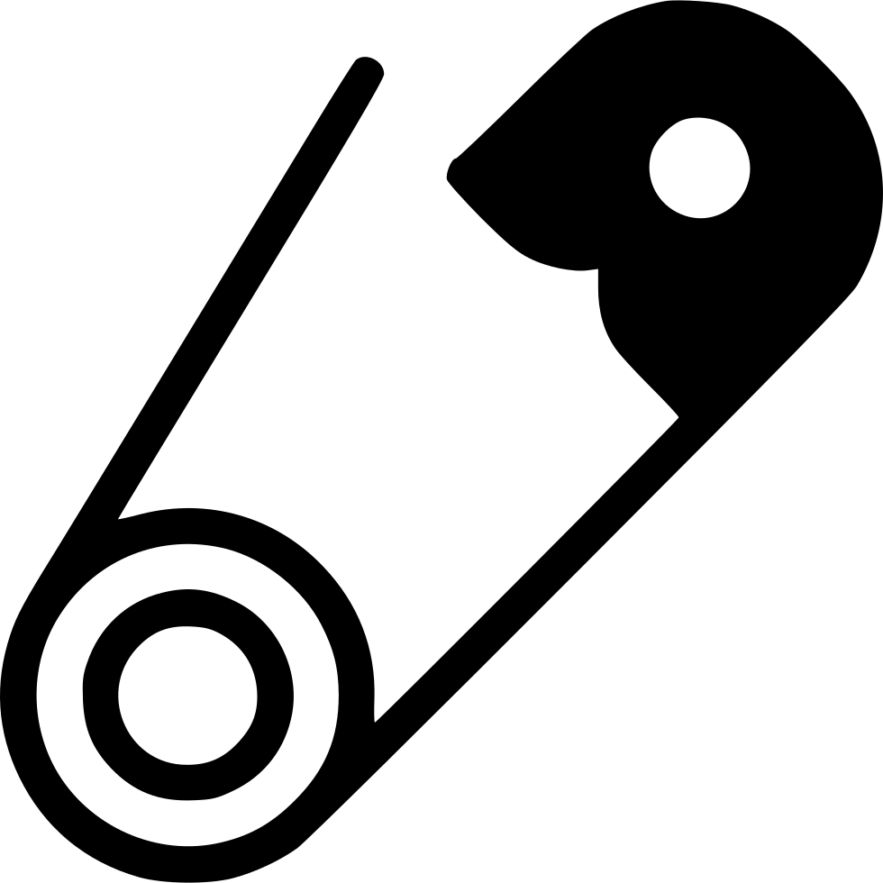 Safety Pin - - Safety Pin (980x980), Png Download