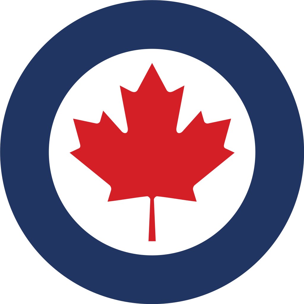 Roundel Of Canada - Royal Canadian Air Force Roundel (600x600), Png Download