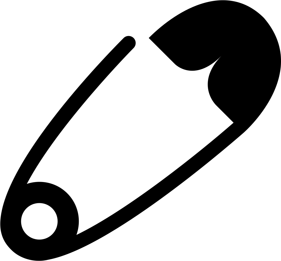Safety Pin - - Safety Pin Logo (981x912), Png Download